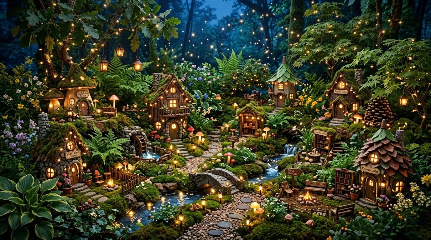 Finish with a fairy garden that feels tiny and enchanting inspiration for a fairy garden.